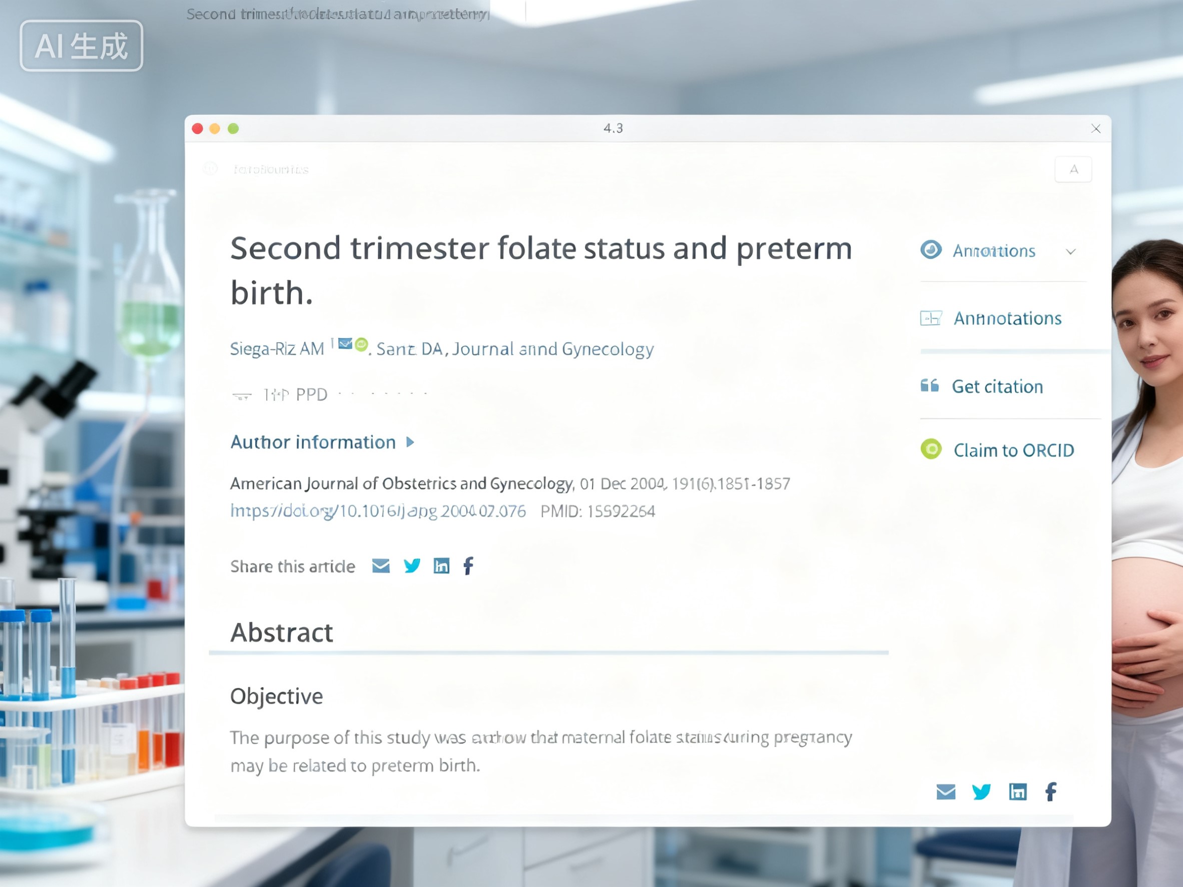 Bigarren hiruhilekoan folato gutxiegitasunak % 80 handitzen du erditzeko arriskua! AJOG azterketak nutrizio-leiho kritikoa erakusten du